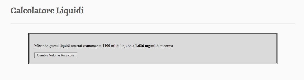 sigaretta elettronica esce liquido quando tiro Aggiungere nicotina a base neutra - Pagina 4 - Liquidi e ricette