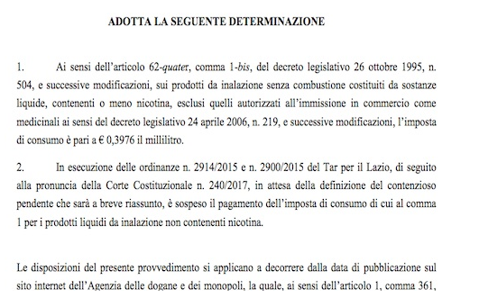 sigaretta elettronica senza nicotina in gravidanza Aumenti in vista per i liquidi da inalazione. Dal 2026 al 2028 programmati  rincari da record