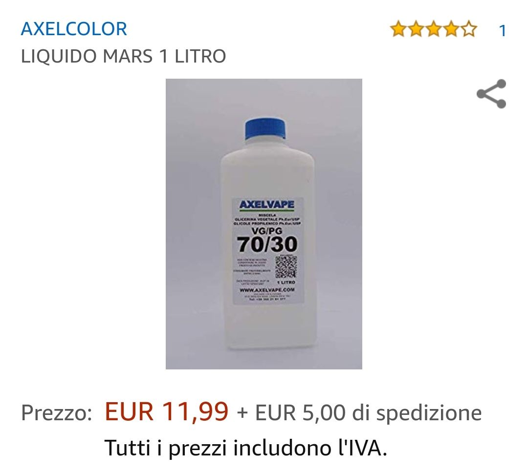 geekvape aegis solo 3 istruzioni Composizione dei liquidi per sigaretta elettronica main image 0
