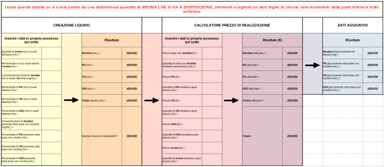 geekvape aegis solo 3 istruzioni Calcolatore liquidi (quantità, proporzioni, prezzo, unione di due liquidi,  correzione di un liquido) - Liquidi e ricette