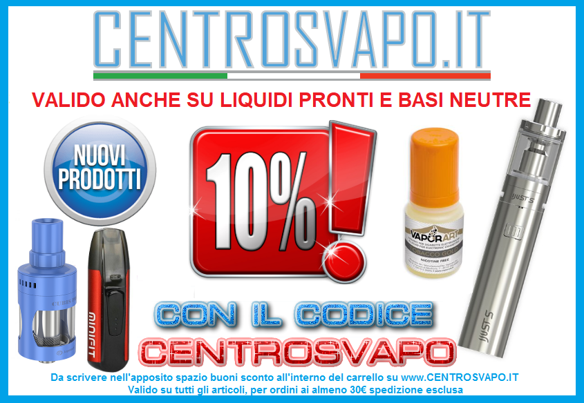 Liquidi sigaretta elettronica - Novità, promo ed offerte