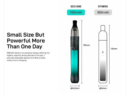 vaporesso eco one vs kiwi spark Pod Mod Eco One Vaperesso colore Grape Purple main image 0